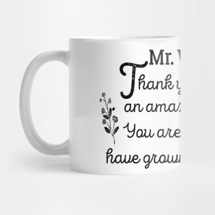 Teacher appreciation gift Mug